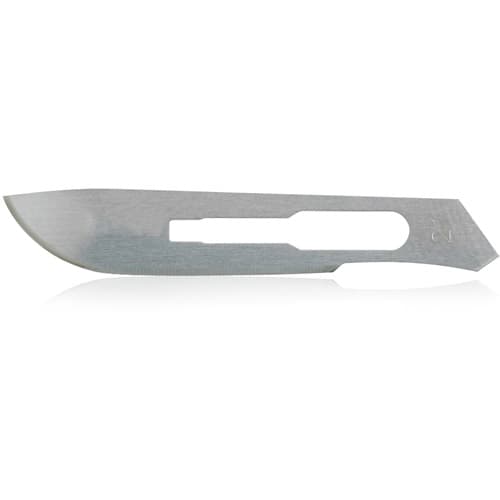 Miltex by Integra Stainless Steel Sterile Surgical Blades, #21, Individually Wrapped, 100/Box, 4-321 thumbnail 3