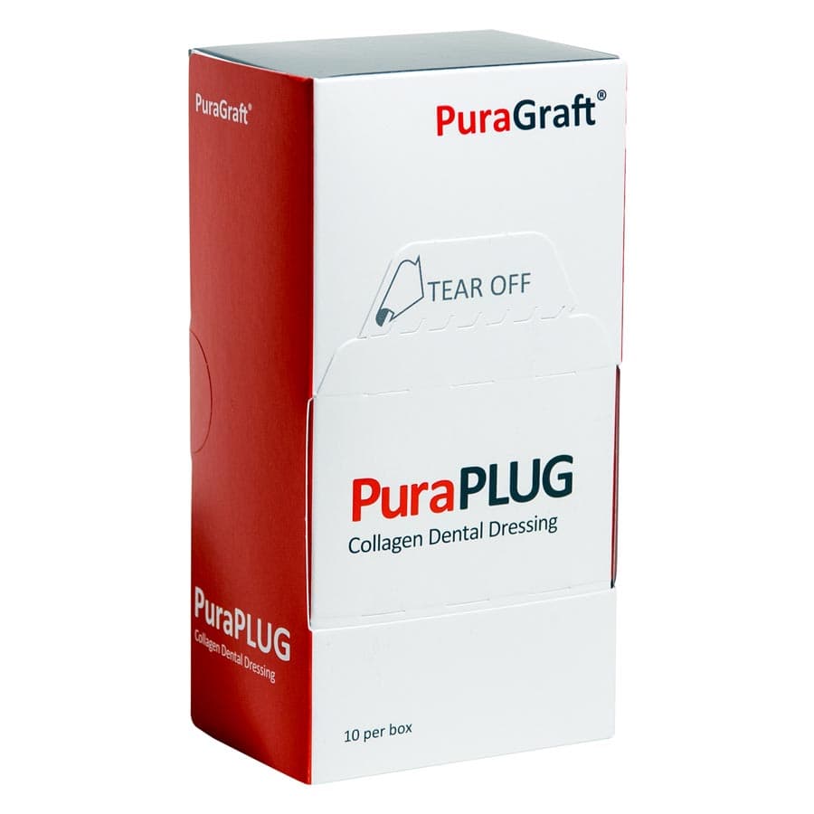 PuraPlug+ Collagen Wound Dressing, 10 x 20 mm, 10/Pkg, PGPLG+ thumbnail 2