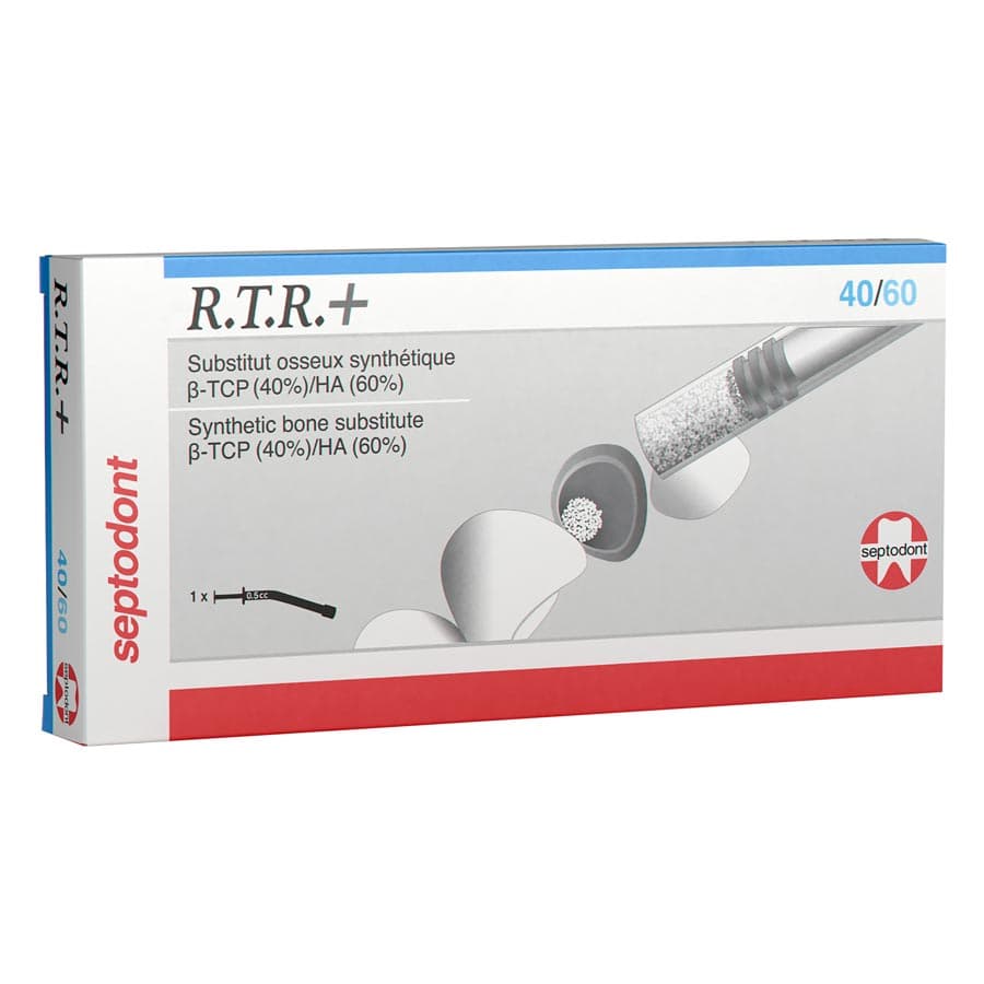 Septodont R.T.R.+ 40/60 Biphasic Synthetic Bone Grafting Material, 0.5cc Syringe, 01S0540 thumbnail 8