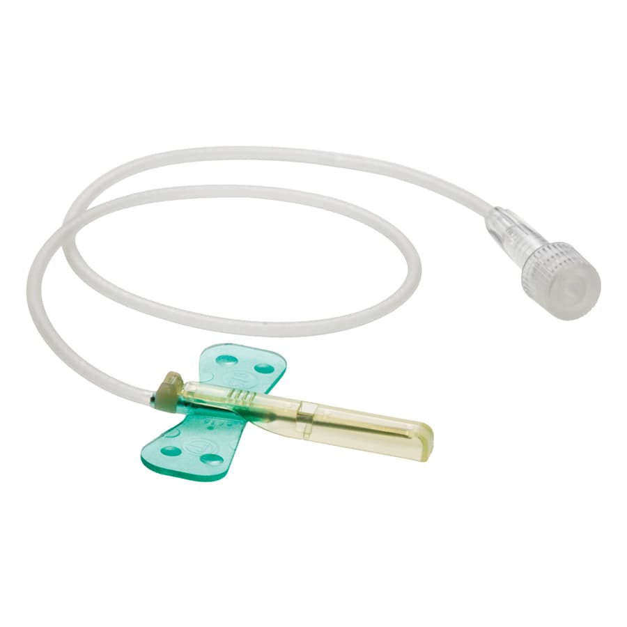 Terumo Surflo Infusion Set, 23G x 3/4" Needle, 3-1/2" Tubing, 100/Box, 1SV23BLS - ***discontinued***  Terumo Surflo Infusion Set 23g x 3/4" w/3 1/2" tubing 100/bx 1SV23BLS - Image 1