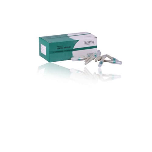 Prehma Disposable Dental Needle, 30 Gauge Short (21mm), Plastic Hub, 100/Bx, 03-20210 thumbnail 2