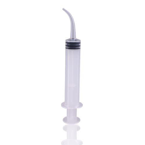 Plastcare USA Curved Tip Utility Syringe, 12cc, 50/Box, PG-S12CC - Plastcare USA - Plastic Syringes 50/Box - Image 1