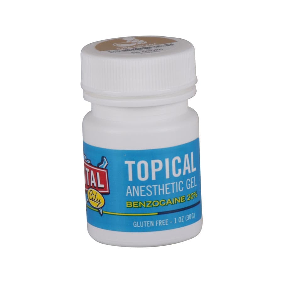 Dental City Topical Anesthetic Gel, Pina Colada Flavor, 1 oz - Dental City Topical Gel Pina Colada - Image 1