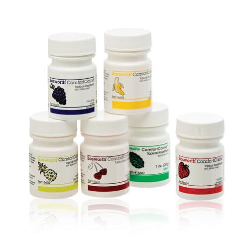 ComfortCaine Topical Anesthetic Gel, 20% Benzocaine, Piña Colada, 1 oz Jar, #16602 thumbnail 3