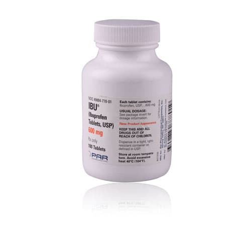 Westminster Pharmaceuticals Ibuprofen Tablets 600 mg, 500 Count Bottle thumbnail 2