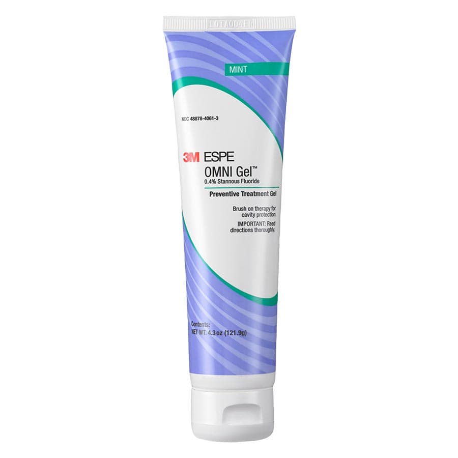 OMNI Gel 0.4% Stannous Fluoride Brush-On Gel, Mint, 4.3 oz Tube, 12106M thumbnail 6