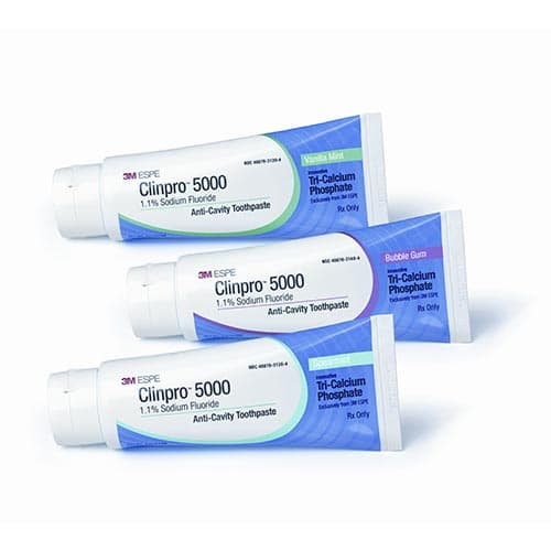 3M Clinpro 5000 1.1% Sodium Fluoride Anti-Cavity Toothpaste, Vanilla Mint, 4 oz Tube, Rx Only, 12115 thumbnail 11