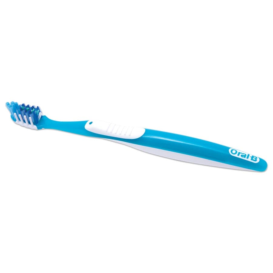 Oral-B CrossAction All-in-One Toothbrush, Soft (35), Assorted Colors, 12/Bx, 80346055/80828179 thumbnail 4