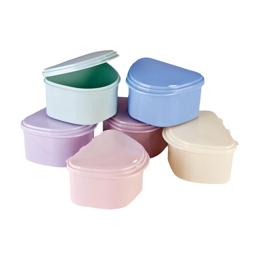 Plasdent Denture Boxes, Assorted Pastel Colors, 12/Box, 200BTH-PSA thumbnail 4