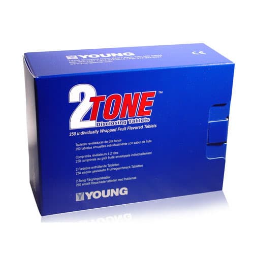2Tone Disclosing Tablets, 250/Box, Cherry Flavored, 234225 thumbnail 7