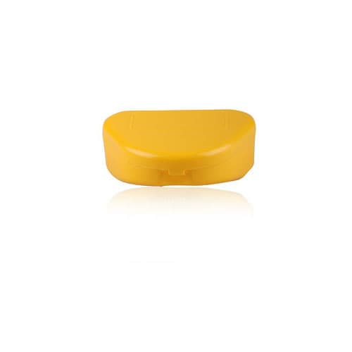 Plasdent Standard Retainer Box, Neon Yellow, 1" Depth, 12/Box, 200RT3N - Standard Retainer Boxes - Image 1