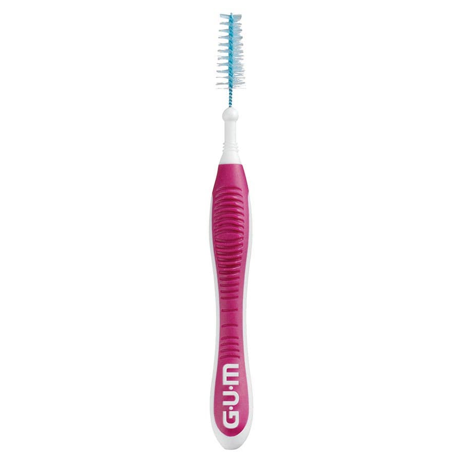 GUM Go-Betweens Proxabrush Cleaners, Moderate Tapered, Red/Pink, 36/Box, 3612PQ thumbnail 6
