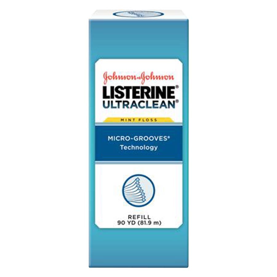Reach Ultra Clean Dental Floss, Mint, 90 yd Spool Refill, 523521700 thumbnail 9