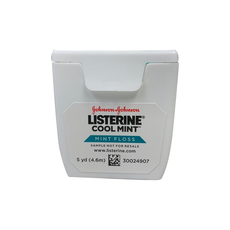 Reach/Listerine Cool Mint Dental Floss, Waxed, 5 yd, 144/Case, 523521600 thumbnail 8