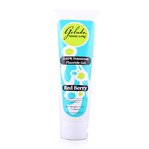 Gelato Home Care 0.4% Stannous Fluoride Brush-On Gel, Red Berry, 4.3 oz Bottle, 24-10577 thumbnail 2