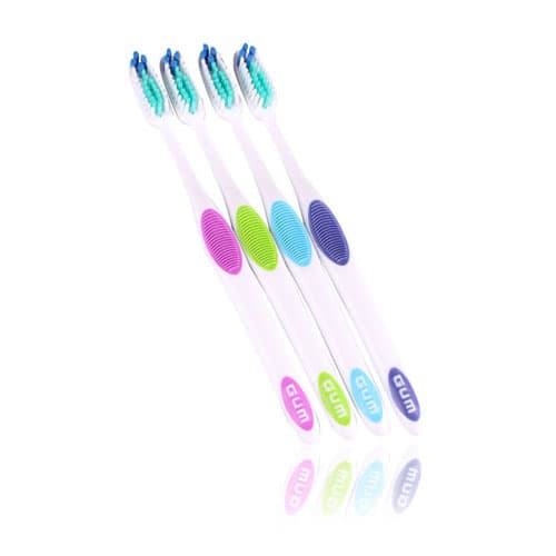 GUM SuperTip Toothbrush, Soft Bristles, Full Head, Adult, 12/Pack, 460PG thumbnail 10
