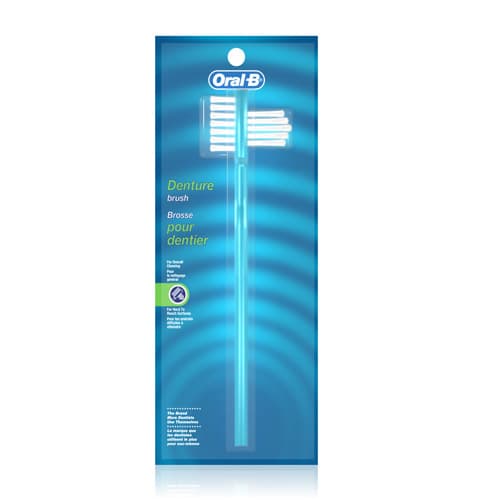 Oral-B Denture Brush, Dual Head, Firm Nylon Bristles, 6/Bx, 80310196 thumbnail 16
