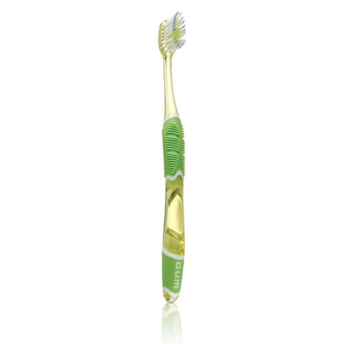 GUM Technique Deep Clean Toothbrush, Full Head, Soft Bristles, Bi-Level, Assorted Colors, 12/Pack, 524PG thumbnail 3