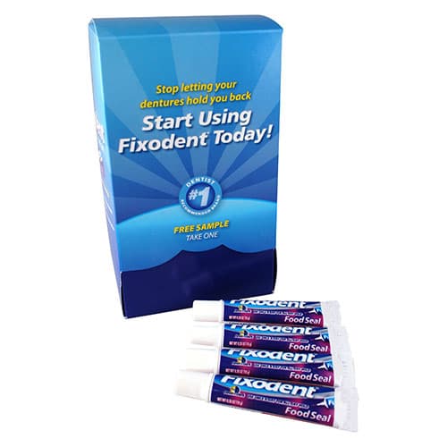 Fixodent Professional Ultimate Denture Adhesive Cream, 0.35 oz Tube, 50/Box, 80717506 thumbnail 8