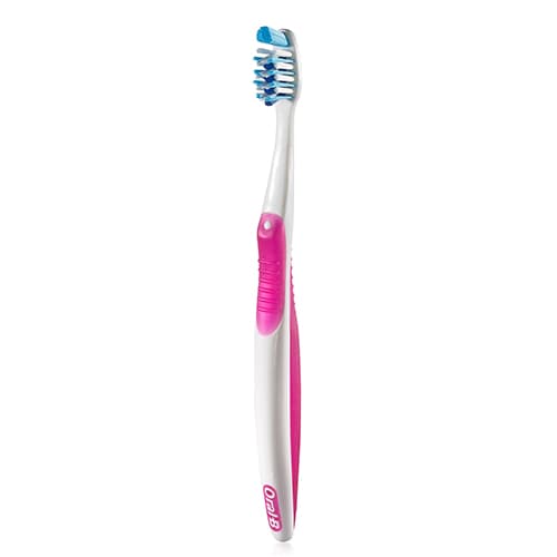 Oral-B CrossAction Gentle Clean Toothbrush, 35 Extra Soft, Assorted Colors, 12/Box, 80828181 thumbnail 10