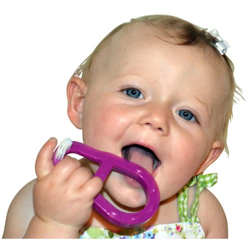 Preventive Dental Infant Toddler Safety Toothbrush, Soft, Assorted Colors, Individually Wrapped, 24/Box thumbnail 4