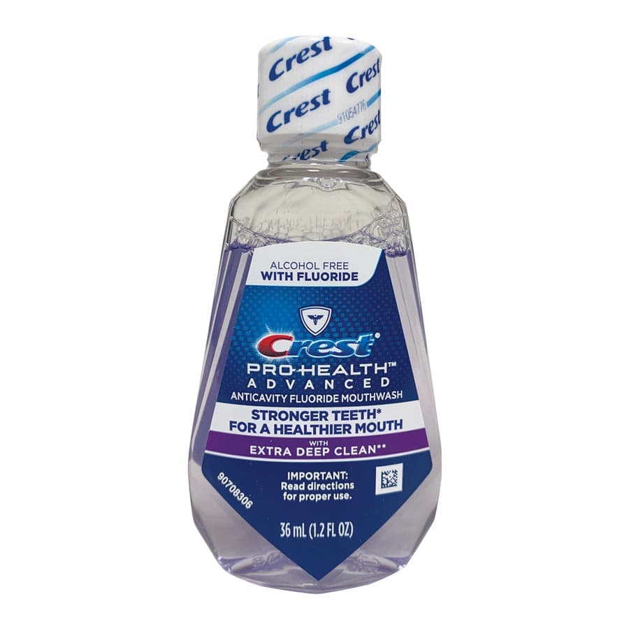 Crest Pro-Health Advanced Enamel Care Mouthwash, Purple-Mint, 36 mL, 48/Case thumbnail 3