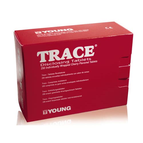 Trace Disclosing Tablets, Cherry Flavored, Red Dye, 250/Box, 232225 thumbnail 13