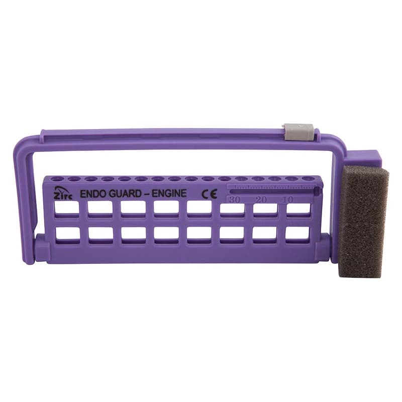 Zirc Steri-Endo Guard Hand Organizer, Neon Purple, Holds 16 Files/Reamers, Autoclavable, 50Z450R thumbnail 3