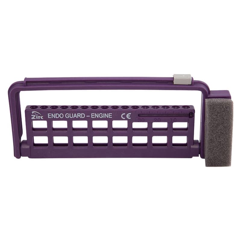 Zirc Steri-Endo Guard Hand Organizer, Plum, 16-Hole, Autoclavable, 50Z450-E thumbnail 4