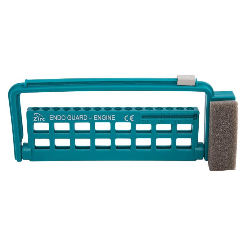 Zirc Steri-Endo Guard Hand Organizer, Teal, 16-Hole, Autoclavable, 50Z450-J thumbnail 5