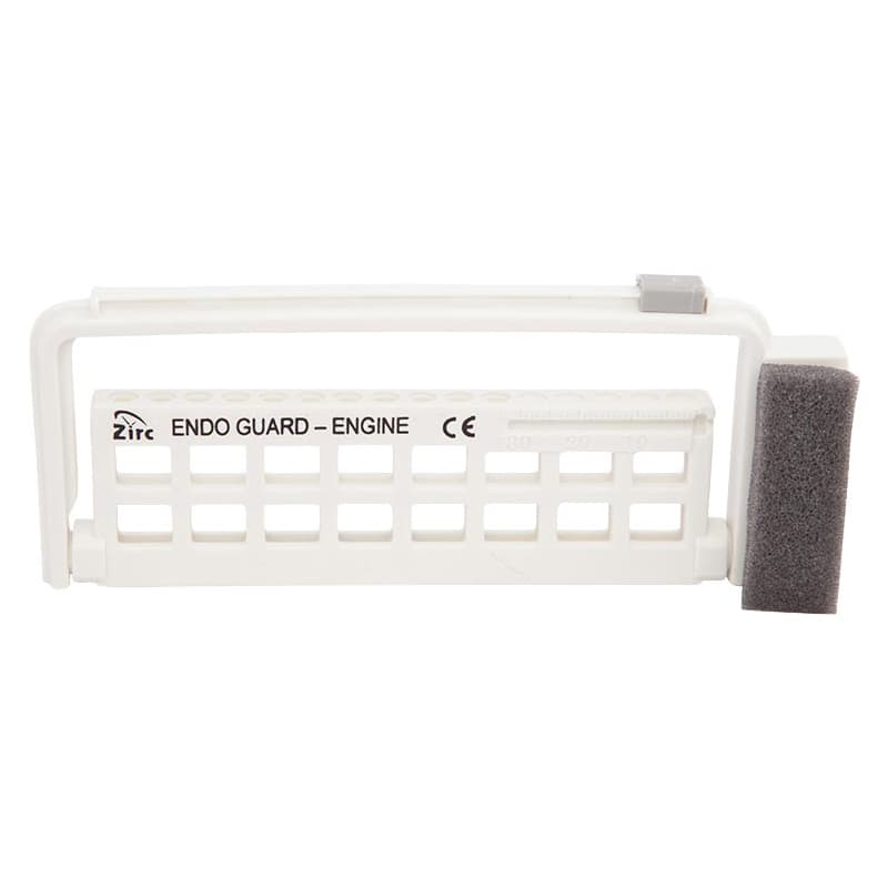 Zirc Steri-Endo Guard Engine, White, Holds 11 Engine & 5 Hand Files, 5-3/8" x 3/8" x 2-3/16", 1/Pk, 50Z452A thumbnail 4