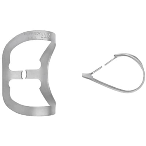 Hu-Friedy Satin Steel Rubber Dam Clamp, #212, Anterior, Wingless, 1/Pk, RDCM212 thumbnail 6