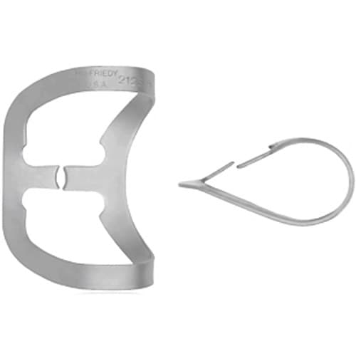 Hu-Friedy Rubber Dam Clamp, #212SA, Anterior, Satin Steel, Wingless, 1/Pk, RDCM212SA thumbnail 5