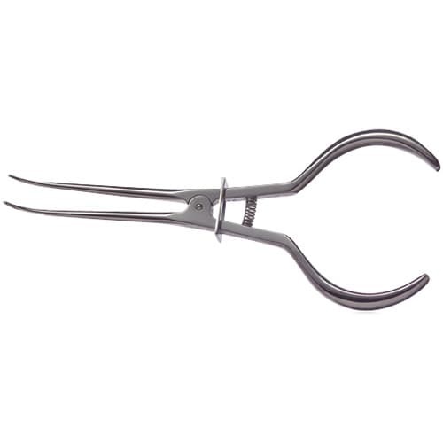 Hu-Friedy Rubber Dam Forceps #4, RDF4, 17.5 cm (7"), Stainless Steel, Each thumbnail 5