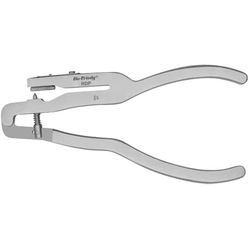Hu-Friedy Rubber Dam Punch, 6 3/4" (16 cm), Stainless Steel thumbnail 4