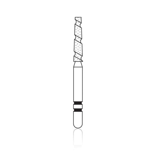 Two Striper TS2000 Diamond Bur, Flat-End Taper, FG, Coarse, #2001.8, 5/Pkg, 2000018 thumbnail 5