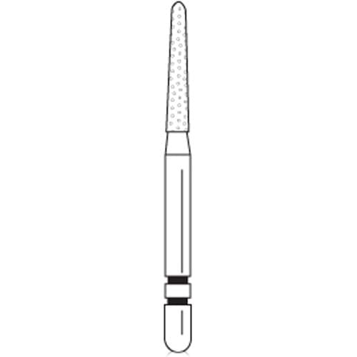 Premier Two Striper Diamond Bur FG, Flame, 256.8C Coarse, 5/Pkg, 2015062 thumbnail 5