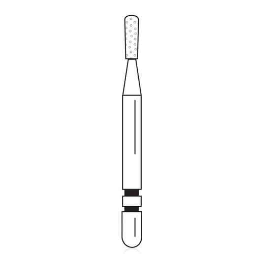 Two Striper® Diamond Bur FG, Coarse, Pear, #351.3.75, 1.1 mm Diameter, 3.75 mm Length, Green Ring, 5/Pkg, 2015229 thumbnail 5