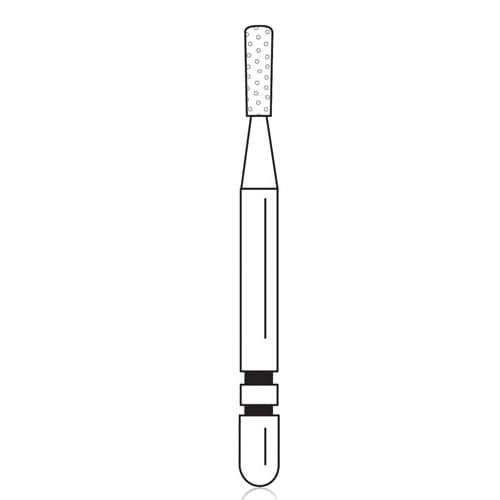 Two Striper® Diamond Bur FG, Coarse, Pear, #352.4, 1.3 mm Diameter, 4.0 mm Length, Green Ring, 5/Pkg, 2015230 thumbnail 5