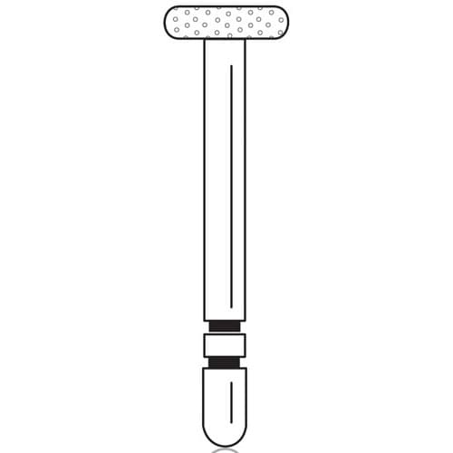 Premier Two Striper Diamond Bur, FG, Wheel #863, Coarse, Green, 4.7 mm, 5/Pk, 2015545 thumbnail 6