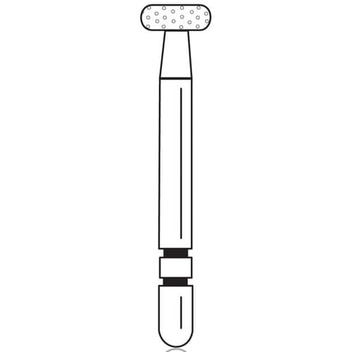 Two Striper Diamond Bur, FG, Wheel, #860, 3.5 mm, Fine, Red, 5/Pk, 2015553 thumbnail 6