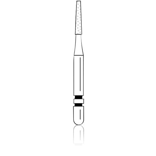 Two Striper TS2000 ShortCut Diamond Bur FG 169L-S Medium, Friction Grip, Short Shank, 5/Pk, #2015919 thumbnail 4