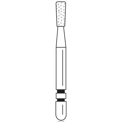 Two Striper® Diamond Bur FG, Coarse, Inverted Cone, #317.4, 1.6 mm Diameter, 4.0 mm Length, 5/Pkg, 2015984 thumbnail 4