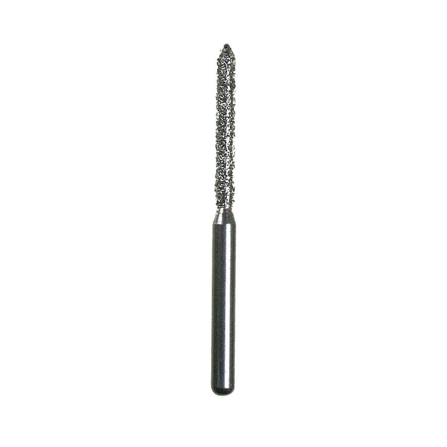 Spring Diamond FG Coarse Beveled Cylinder Bur, Friction Grip, 879-012, Single-Use, 25/Pack thumbnail 3