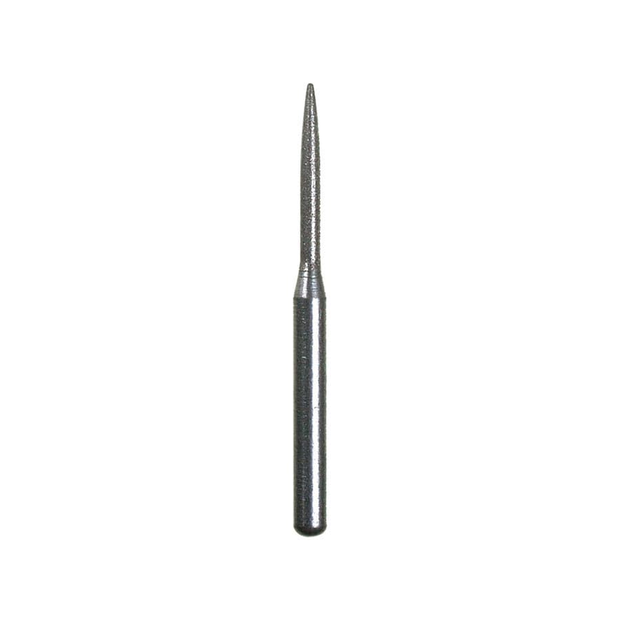 Spring Health Products #260.8 Extra-Fine Flame Diamond Bur, FG 862.012, Single-Use, 25/Pack thumbnail 3