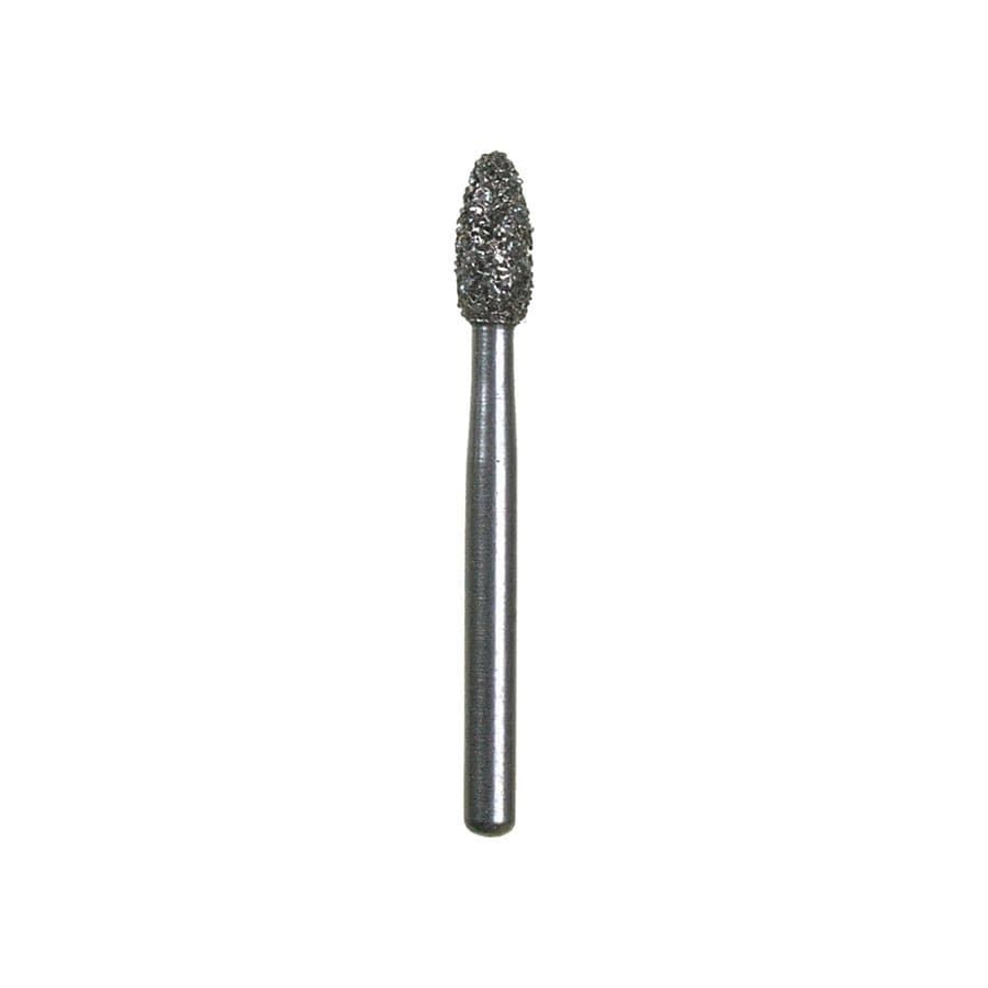 Spring Health Products #285.5 Super Coarse Football Occlusal Reduction Diamond Bur, FG, 2.3mm Diameter, 5.0mm Length, Single-Use, Pack of 25, 368-016 thumbnail 3