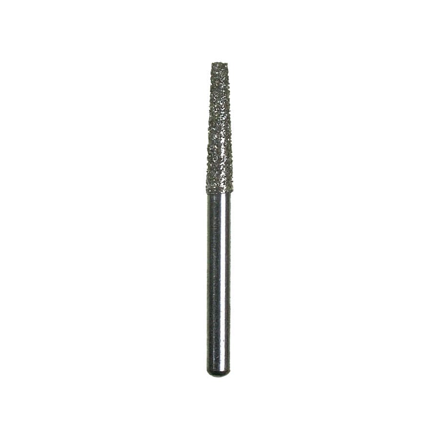 Spring Health Products #703.8 Medium Flat End Taper Diamond Bur, FG 847-018, Single-Use, 25/Pack thumbnail 3