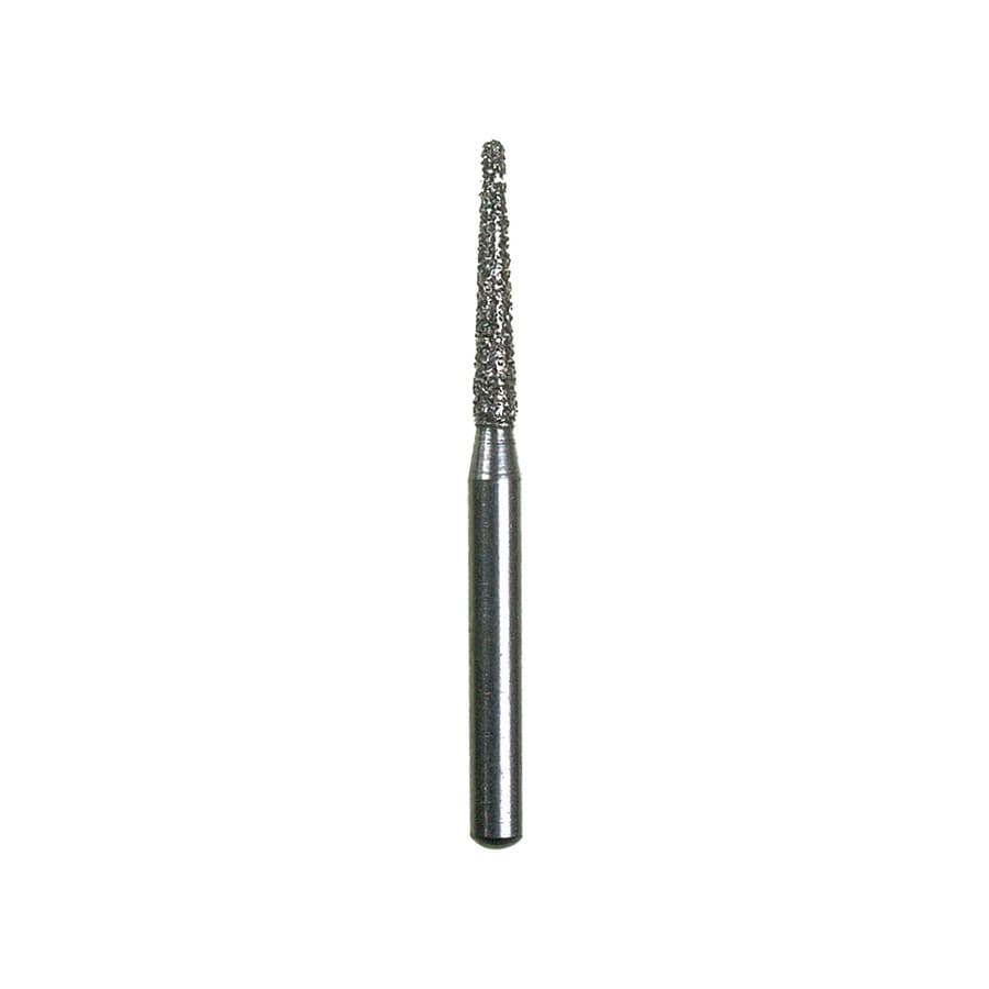 Spring Diamond FG Round End Taper Bur, Medium Grit, 856-014, Single-Use, 25/Pack, Z771.8M25 thumbnail 3