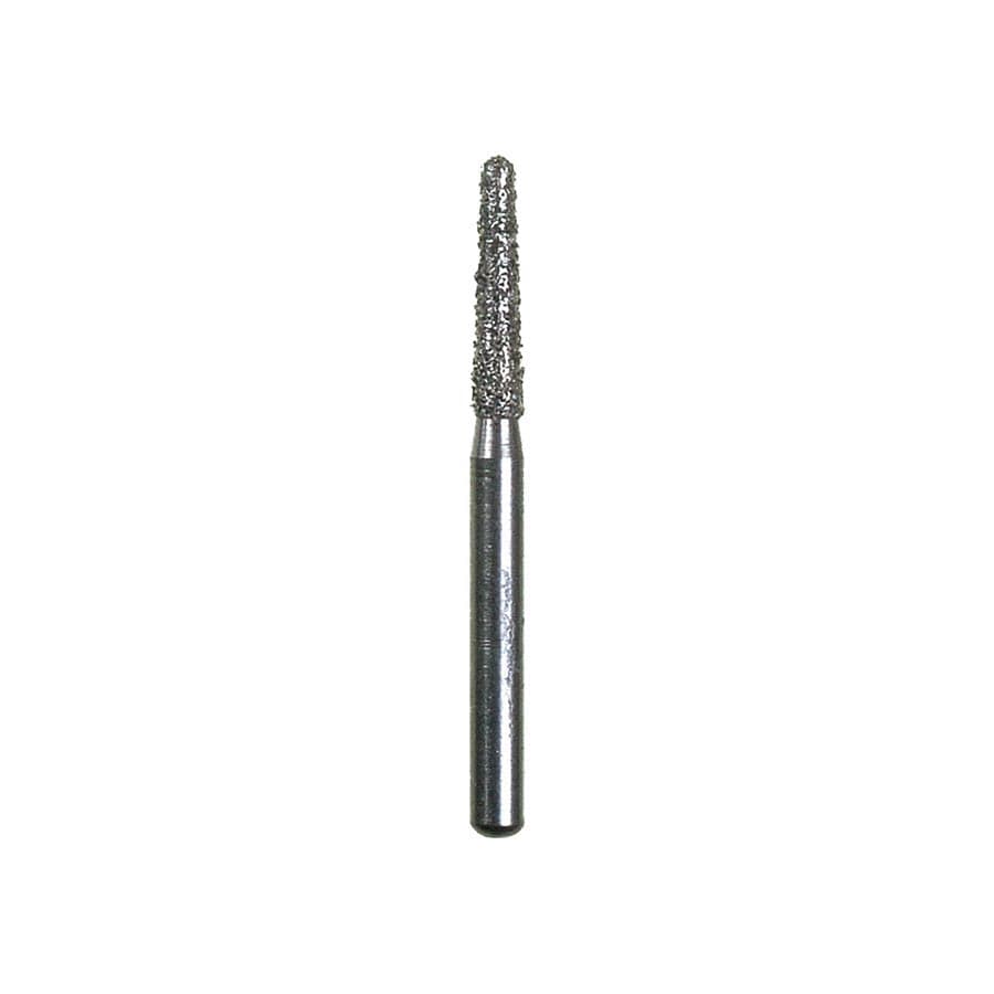 Spring Health Products #772.7 Medium Round End Taper Diamond Bur, FG, 1.6mm Diameter, 25/Pack, 855-016 thumbnail 3