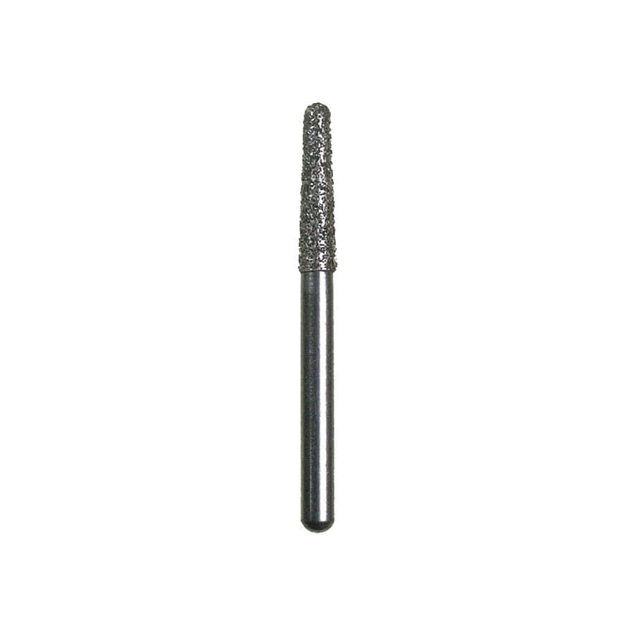 Spring Health Products Round End Taper Diamond Bur, Medium, FG 855-018, Single-Use, 25/Pack, Z773.7M25 thumbnail 3